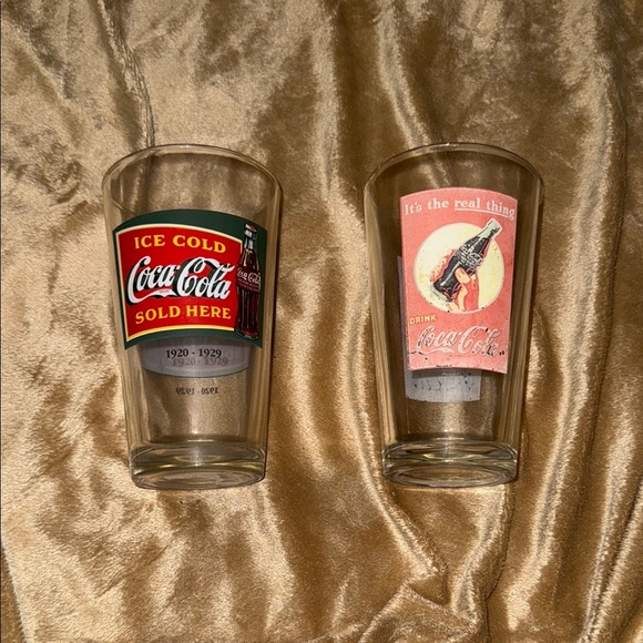 Coca Cola Glasses - Picture 1 of 4